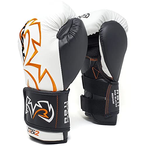 RIVAL Boxing RB11 Evolution Heavy Bag Gloves, with a High-Density, Power-Transmitting Foam and Microfiber Outer - color: White, size: X-Large