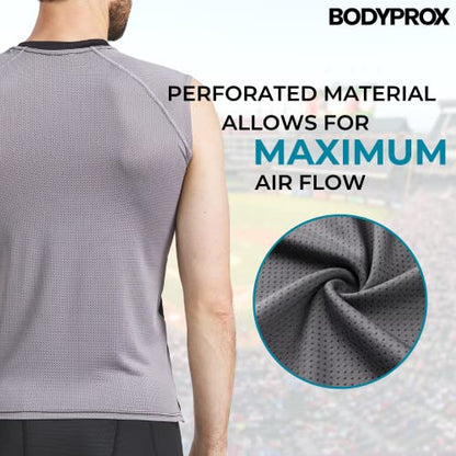 BODYPROX Baseball Chest Protector Shirt - size: Adult-XL