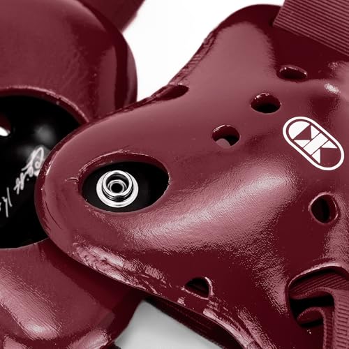 Cliff Keen Fusion Wrestling Headgear - color: Maroon / Maroon