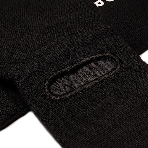 Cloth Shin & Instep Padded Guards - Kickboxing, Muay Thai Sparring Protective Leg Shin Foam for Kids and Adults (Pair) - size: X-Small