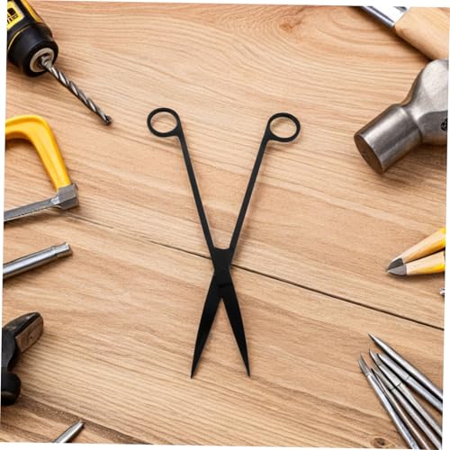 Balacoo 1 Set Stainless Steel Trimming Scissors Tweezers Spatula Essential Tools for Precise Maintenance and Water Grass Care Fish Tanks