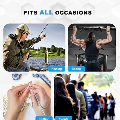 TESEAS Clicker Counter Handheld Tally Counter 4-Digit Number Counter, 2 Pack Hand Mechanical Counters Clickers Pitch Umpire Click Counter for Coaching, Knitting, People, Lap, Fishing, Golf, - color: 12pc
