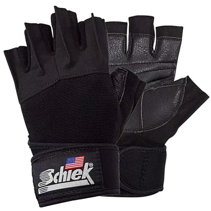 Schiek Sports 540 Platinum Lifting Gloves - Weightlifting Gloves with Wrist Wrap Support for Gym Workouts - size: Small