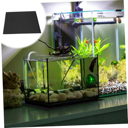 Abaodam Aquarium Nonslip Pad Eva Thickened Fish Tank Bottom Mat for Stabilization and Absorption Non-Skid Design for Enhanced Safety and