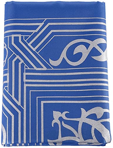 Anlising 2 Pieces Portable Travel Prayer Mat with Compass, Waterproof Polyester Prayer Rug, Muslim Travel Prayer Mat, for Ramadan Gifts (60cm×100cm)
