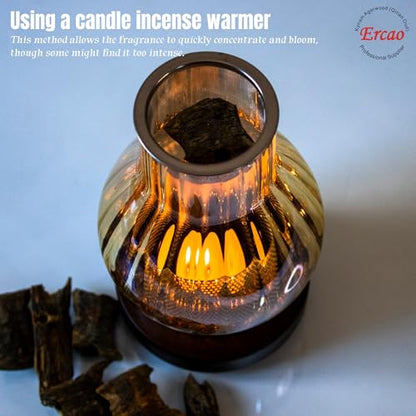 Chinese Natura White Kynam Agarwood （Oud） - Boasts a Distinctly Unique Aroma, Ideal for Home Incense, Meditation & More (20g Pack - Upper Medium Grade - White Kynam Agarwood) - color: 20g Pack - Upper Medium Grade - White Kynam Agarwood