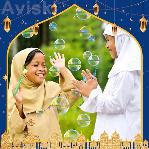 80Pcs Eid/Ramadan Mubarak Bubble Wands, Mini Bubble Wands for Eid Party Favors, Islamic Gift Toys for Girls Boys Kids Toddler Adults, Party Bag Stuffers Goodie Bag Filler, Classroom Prizes (Pack of 2) - size: 4.2 inches (Pack of 2)