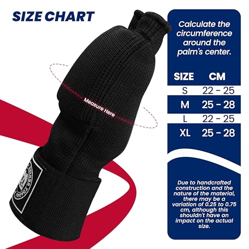 Bout3® Gel Boxing Handwraps for Men & Women - Inner Gloves with Gel Padding for Wrist Support, Comfort, 80cm Long Straps, Impact Protection - Ideal for Boxing, MMA, Kickboxing, Training