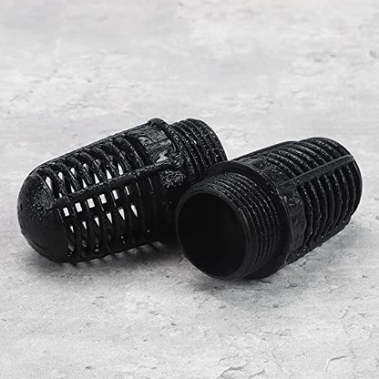1 Inch Threaded Suction/Overflow Strainer, Screen Strainer 1 Inch (2 Pcs)