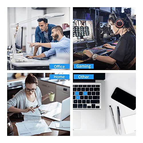 Fish Aquarium Mousepad Pad with Non-Slip Rubber Base, Waterproof Gaming Mousepad Pad Personalized Mousepad Mat Square Computer Mousepad for Office Laptop 10 x 12 Inch