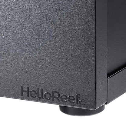 HelloReef 15 Gallon Aquarium Stand – Modern Design, Sturdy Build, Water Resistant Premium Finish, Storage Shelfs Included for Freshwater and Saltwater Tanks (Black) - color: Black