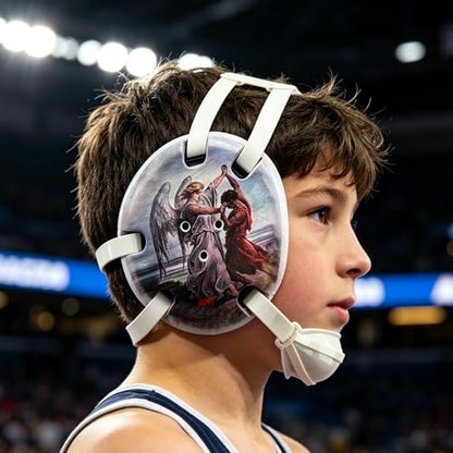 Jacob Wrestled God headgear Digital Printing Art(Adult&Youth) - size: Adult