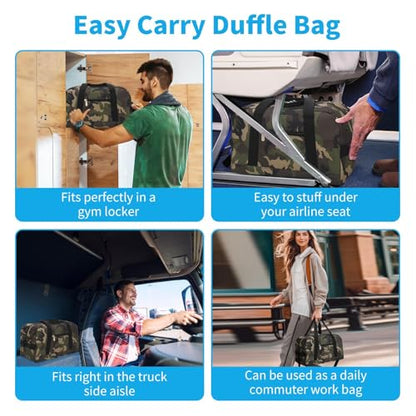 Apenze Small Gym Bag 14 inch lightweight Carry On Mini Duffel Bag for Travel Sport - Camo - color: Camouflage