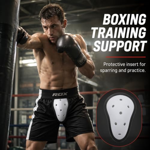 VOSAREA 3pcs Groin Cup for Men, EVA and PE Athletic Cup Groin Protector for Boxing, Football, Kickboxing, Martial Arts, Training and Outdoor Sports
