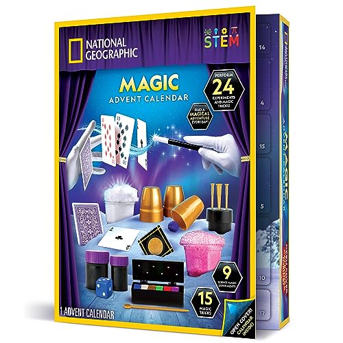 National Geographic 2026 Magic Advent Calendar with 24 Days of Tricks - style: Magic Tricks & More