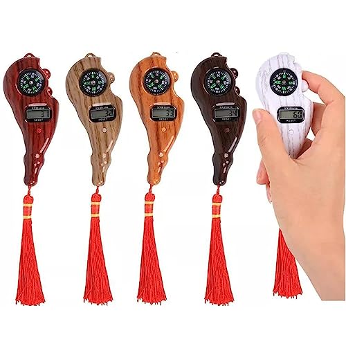 Digital Hand Tally Counter Finger Ring Counting Machine Tasbih Tasbeeh Mantra Jap Jaap Mala Rotating Number Counter medion with 5 Digit Led Screen Compass