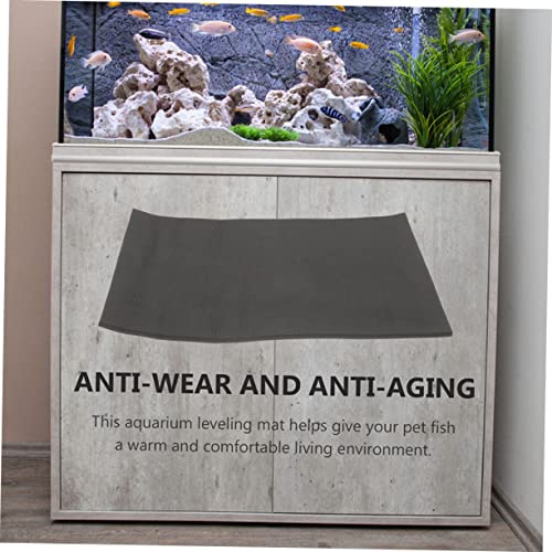 FRCOLOR 2pcs Shockproof Aquarium Mat Non- Fish Tank Pad Thick Base for Water Absorption and Heat Preservation