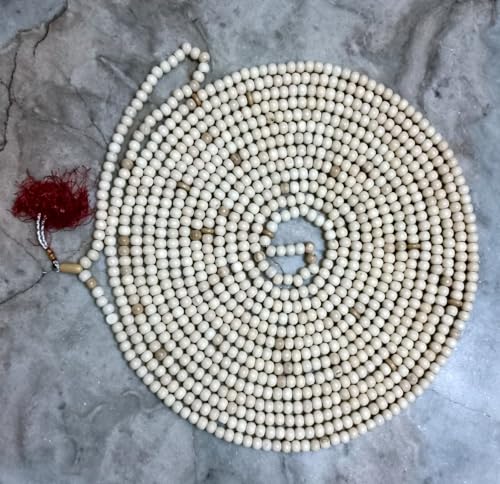1000 Beads Tasbih Prayer Beads, White Wooden Beads Tasbih, Hazara Tasbih