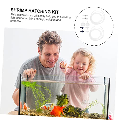 Sosoport 2 Sets Shrimp Hatching Kit with Transparent Soda Bottle Accessories DIY Artemia Hatchery Tools for Aquarium Fish Breeding Incubator Egg Hatchery Supplies