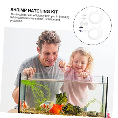 Sosoport 2 Sets Shrimp Hatching Kit with Transparent Soda Bottle Accessories DIY Artemia Hatchery Tools for Aquarium Fish Breeding Incubator Egg Hatchery Supplies