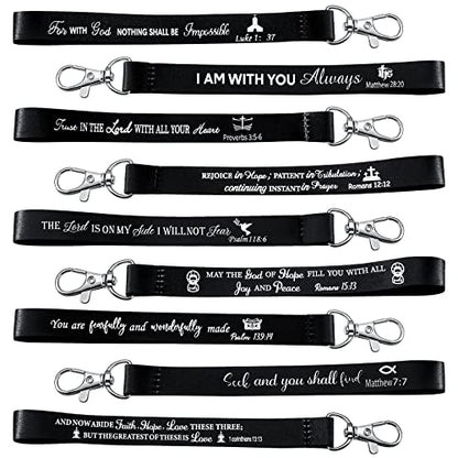 45 PCS Christian Keychains Bulk - color: Cool