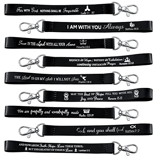 45 PCS Christian Keychains Bulk - color: Cool