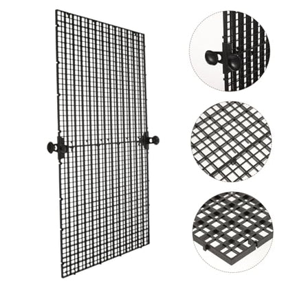 COLLBATH Aquarium Grid Divider Tray Fish Tank Escape Board Isolation Net Separator for Betta Crate Divider Mesh Grate