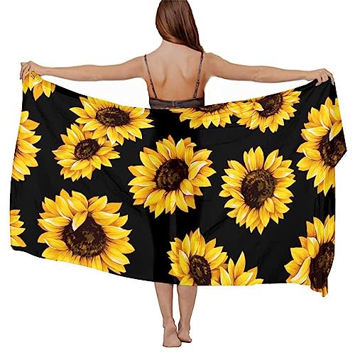 Women Swimwear Pareo Beach Cover Up Bikini Sarong Swimsuit Wrap Skirts - color: Color280
