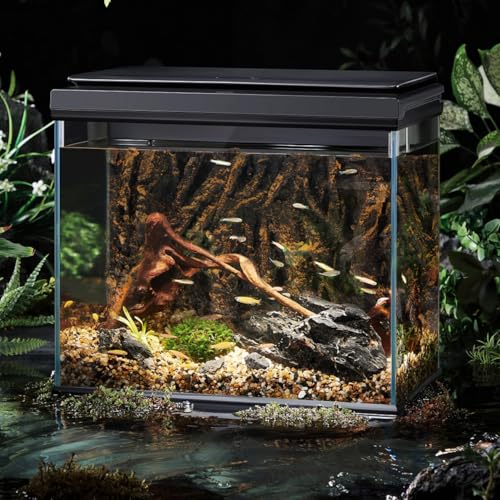 BESPORTBLE Tree Root Aquarium Background Board 3D Fish Tank Backdrop Board for Reptile Tank Terrarium Tree Root Background Pu Decorative Panel for Aquarium and Wall Scene Decor
