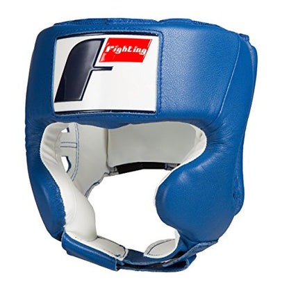 Fighting Sports USA Boxing Competition Headgear (Cheek), Blue, Large