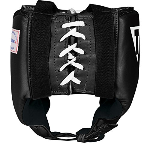 Title Boxing Amateur Competition Headgear (w/Cheeks) - Boxing Headgear, MMA Headgear, Sparring Gear, Headgear Boxing Sparring, Boxing Head Gear, Sparring Headgear, Muay Thai Headgear - color: Black, size: X-Large