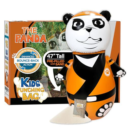 INFLATABLE DUDES Animal -Kids Punching Bag | Already Filled with Sand| Bop Bag | Premium Inflatable Toy | Punching Bag for Kids | Enhanced Bounce-Back Action! | Indoor Outdoor - Party Games