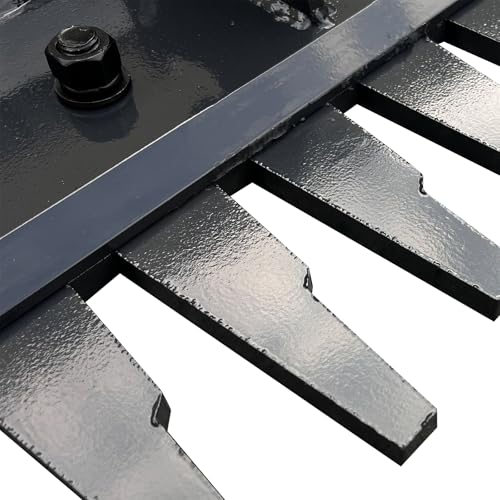 Skid Steer Attachment leveler harrow Medium Duty Land Leveler for Skid Steers, 78" Wide, Ideal for Landscape, Gravel Driveway Redressing & Soil Prepping