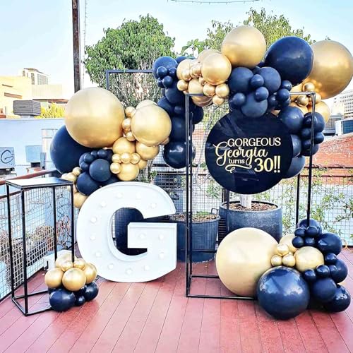 Voircoloria 66pcs Metallic Gold Latex Party Balloons, 12inch - color: 05 Metallic Gold, size: 12 inch - 66pcs
