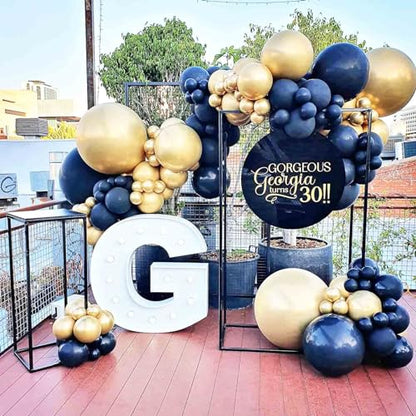 Voircoloria 66pcs Metallic Gold Latex Party Balloons, 12inch - color: 05 Metallic Gold, size: 12 inch - 66pcs