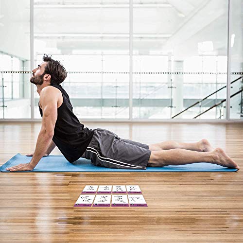 NewMe Fitness Pilates Workout Cards, Instructional Fitness Deck for Women & Men, Beginner Fitness Guide to Training Exercises at Home or Gym - style: Pilates