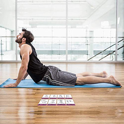 NewMe Fitness Pilates Workout Cards, Instructional Fitness Deck for Women & Men, Beginner Fitness Guide to Training Exercises at Home or Gym - style: Pilates
