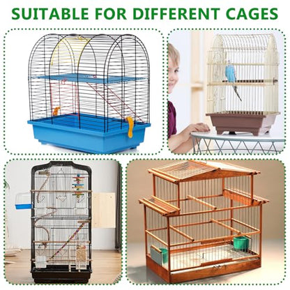 Large Bird Cage Mat, 35x47 Inch Under Pet Cage Mat for Bird Cages, Dog Crate Mat Liner, Reptile Aquariums, Waterproof Felt Liner with Non-Slip Backing for Kennel Training, Floor Protector - size: 35x47 Inch
