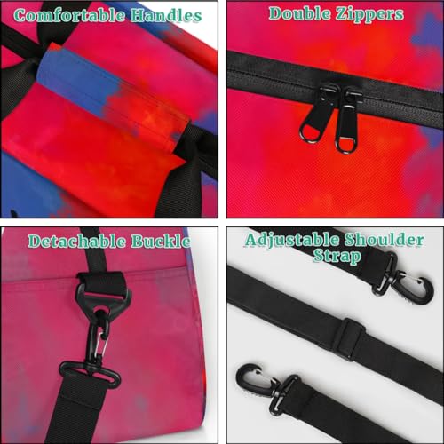 Personalized Martial Art Bag Duffel Bag for Girls, Custom Taekwondo Karate Bag Overnight Bags for Travel Weekender Practice Battle - color: Option 3
