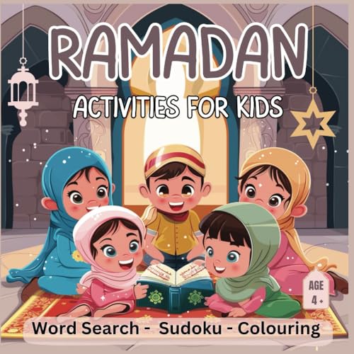 Ramadan Activities For Kids: Word Search - Sudoku - Colouring (Festivals Around The World)
