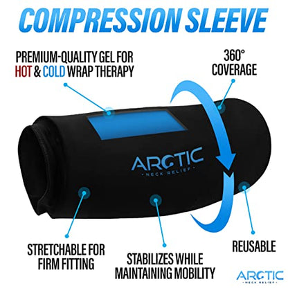 2 Pack - Premium Cold Therapy Compression Ice Sleeve, Knee Ice Pack Wrap for Injuries, Elbow, Quad & Hamstring Relief, Flexible & Reusable Cold Wrap Recovery for Meniscus, ACL, MCL, Ice & Heat Therapy - size: Small (2 Pack)