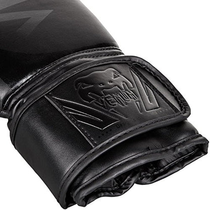 Venum Challenger Boxing Gloves - color: Black/Black, size: 16-Ounce, style: Challenger 2.0