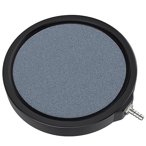 Pawfly Aquarium Air Stone Disc for Air Pump 5 Inch Fish Tank Air Stone Bubbler Bubble Release Tool Oxygen Diffuser for Fish Tanks Buckets Small Ponds and DWC Systems - size: 5 inch