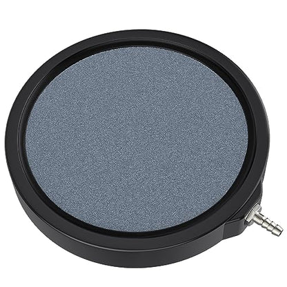 Pawfly Aquarium Air Stone Disc for Air Pump 5 Inch Fish Tank Air Stone Bubbler Bubble Release Tool Oxygen Diffuser for Fish Tanks Buckets Small Ponds and DWC Systems - size: 5 inch