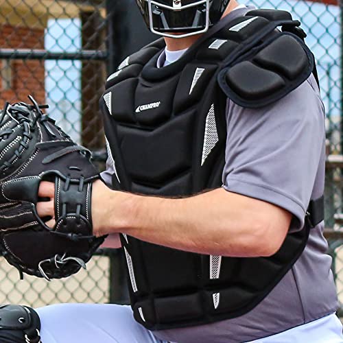Champro Optimus MVP Chest Protector - color: Navy, size: 13.5"