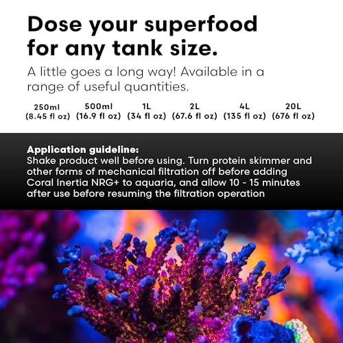 Brightwell Aquatics Coral Inertia NRG+ Premium Reef Coral Supplement 250ml - size: 250-ml