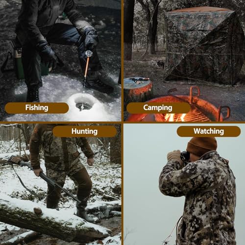 Insulated Boot Covers, 600D Durable Cold Weather Insulators with Water-Resistant PU Leather, Non-Slip Boot Covers for Hunting, Fishing, Camping, and Outdoor Activities (Next Camo) - size: Medium