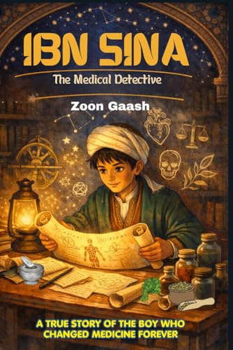 IBN SINA: The Medical Detective: A True Story of the Doctor Who Changed Medicine Forever. A STEM Chapter Book for Muslim Kids ages 8-13. Brilliant thinker, wise healer.