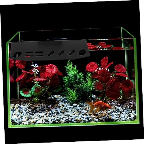Aquarium Tool Holder Water Plants Maintenance Organizer Multi-Slots for Easy Access Compact Design for Fish Tank Cleaning Lightweight and Storage Rack