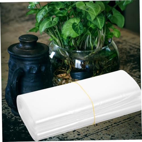 SOLUSTRE 50Pcs Clear Fish Packing Bags Hdpe Fish Transport Containers Design for Safe Aquarium Fish Transport Oxygen Bags for Pet and Feeder Fish